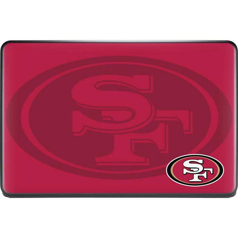NFL San Francisco 49ers Double Vision Google Pixelbook Go Skin